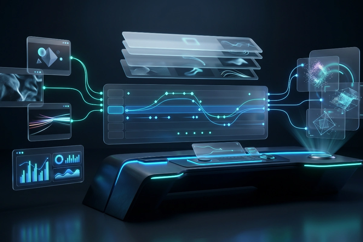 Dark graphic with star, mobile, growth chart and desktop icons representing root-cause technical SEO diagnosis