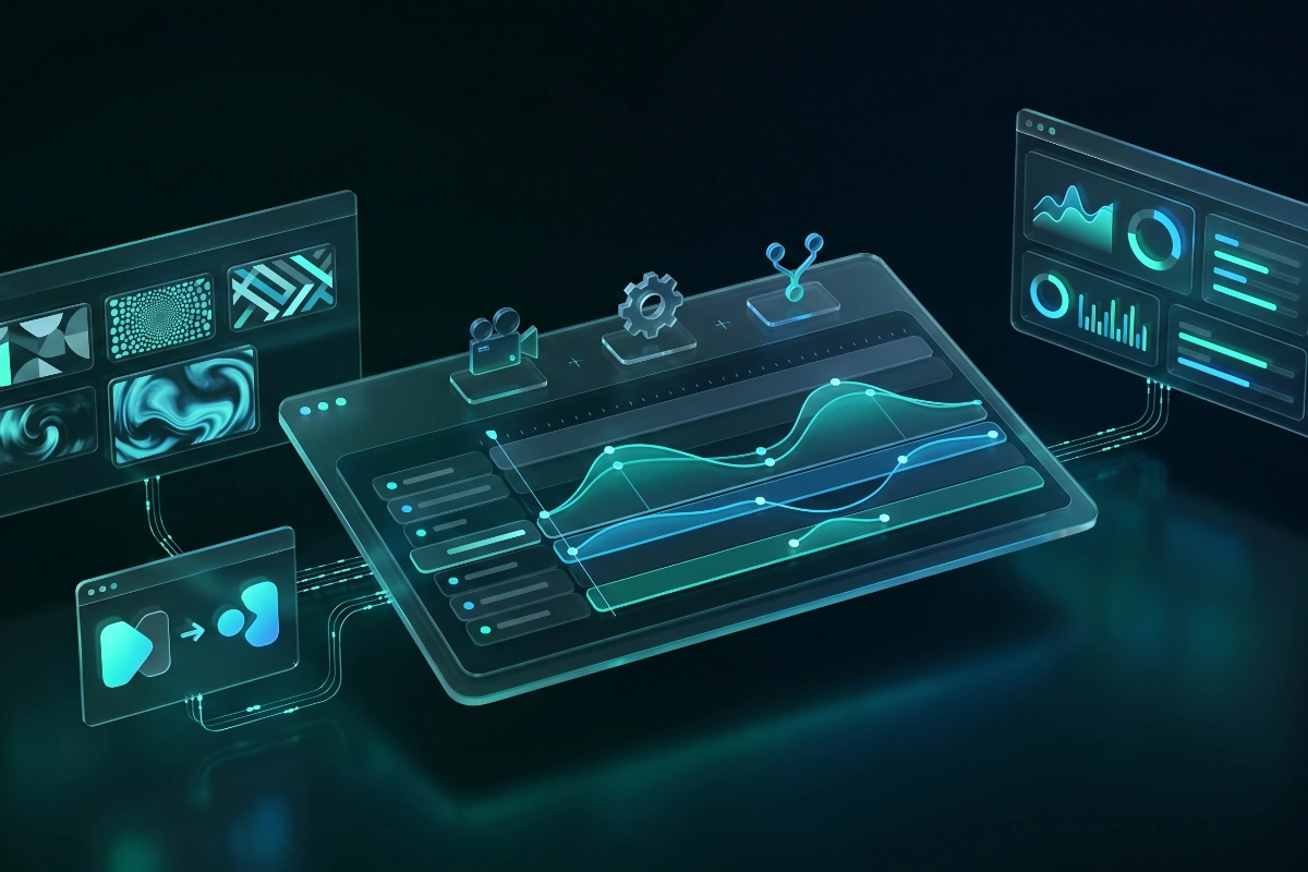 Dark graphic with map, chat, globe and analytics icons representing a solid technical SEO foundation