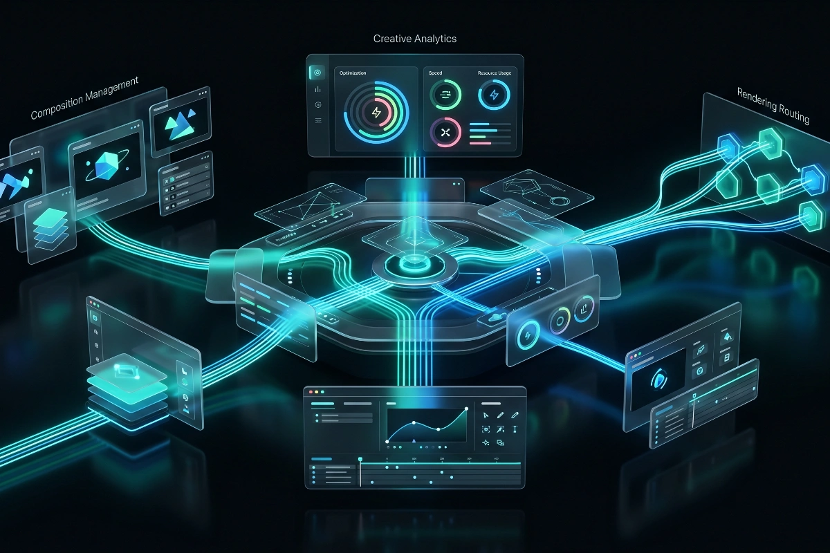 Dark dashboard graphic with rating, growth chart, location pin and phone icons illustrating crawl data insights