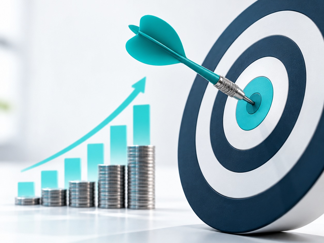 Central conversion funnel distributing performance metrics