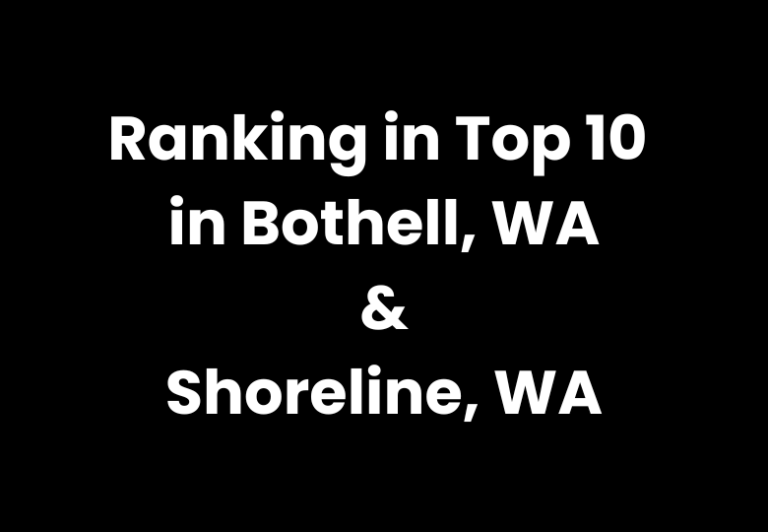 Junkzilla Google Maps ranking in Bothell and Shoreline, WA