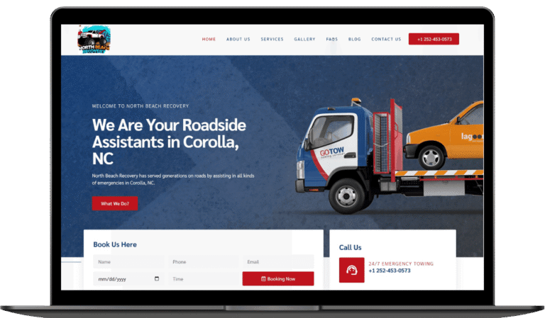 North Beach website design
